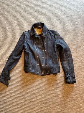 Free People S 100% Leather Jacket